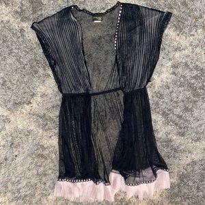 Sexy Sheer Gown Robe